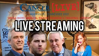 Chrissie Mayr Live From "Truth About Cancer" Event in Nashville, TN! Eric Trump, Roger Stone, RFK