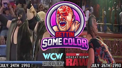 WCW Saturday Night JULY 24th 1993/ WWF RAW July 26th 1993