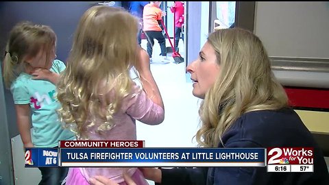 Community Heroes: Tulsa firefighter Kelly Meeks