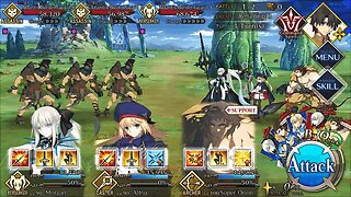 [FGO] Lostbelt 5 Atlantis | Chapter 15-1 Atlantean Defense Troop Battle | No Commentary