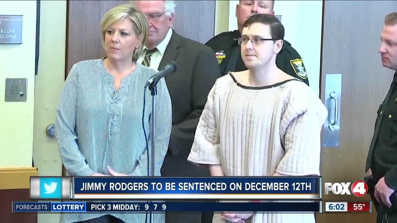 Jimmy Rodgers sentencing pushed back to December 12th