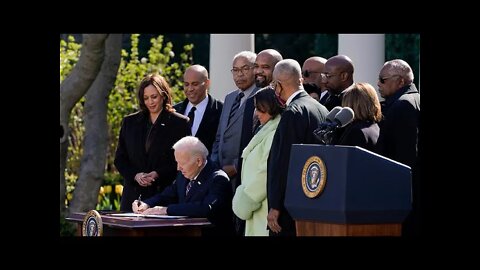 President Biden signs the Emmett Till anti-lynching law