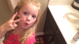 Little Girl's Hair Tutorial Is Hilarious