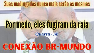 Lula e Alckmin fogem de Bolsonaro...