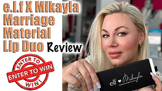 e.l.f X Mikayla Marriage Material Lip Dup Review and Giveaway | Wannabe Beauty Guru