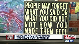 Increased demand for mental healthcare during pandemic