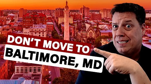 Top 5 reasons NOT to move to BALTIMORE MARYLAND!