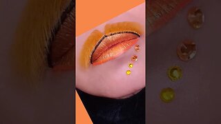 Eyelashes Hack Creative Lip Art Makeup Design #shorts #viral #lipswatches #trending #fyp #short