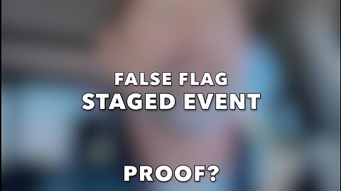 FALSE FLAG STAGED HOLLYWOOD EVENT - PROOF?