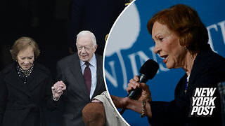 Rosalynn Carter, 96-year-old former first lady, is in hospice care at home, Carter Center says