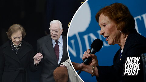 Rosalynn Carter, 96-year-old former first lady, is in hospice care at home, Carter Center says