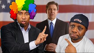 Stephen A Smith LOSES HIS MIND on Ron DeSantis by believing the LIES of the Marxist NAACP!