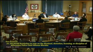 Fire and Police Commission offers little explanation after voting to demote Chief Alfonso Morales