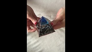 Black Obsidian Pyramid