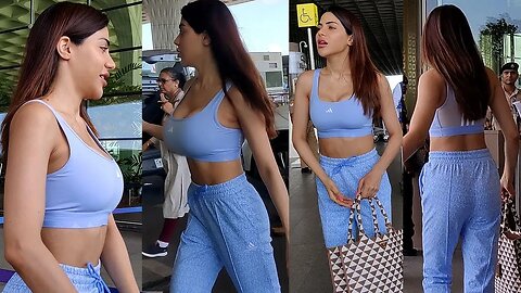 Airport Pe BHi Gym Oufit 😱😂 Nikki Tamboli Brutally Gets Trolled For Wearing GYm Outfit At Airport
