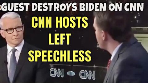 CNN Guest Destroys Biden and Hosts Just Sit and Take it 😂