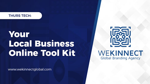 THURS TECH: Your Local Business Online Tool Kit