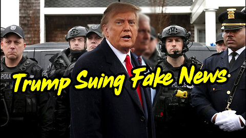 Breaking: Trump Suing Fake News! Anon GESARA Confirmations