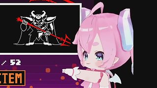 @chibidoki Down Catastrophic For Asgore #vtuber #clips