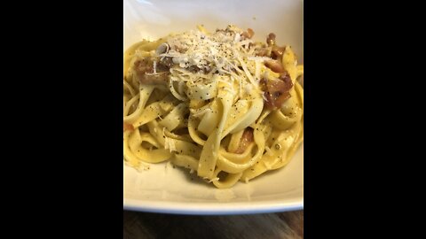 Italian Pasta Cabonara