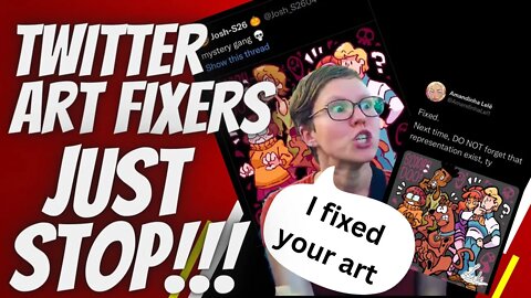 TWITTER ART FIXERS JUST STOP !! / Velma / Scooby-Doo