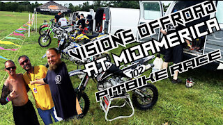 Pit Bike racing Visions Offroad at MidAmerica Outdoors