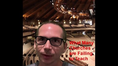 What Many Churches are Failing to Teach
