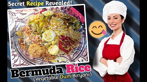 Bermuda Rice Recipe | Vegetable Rice | Vegetable Dum Biryani | Flavors By Shaheen