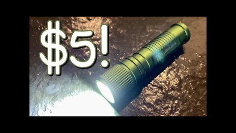 Bright ThruNite Mini Keychain Flashlight Review