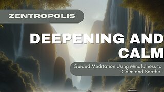 Deepening and Calm A Guided Meditation Using Mindfulness to Calm and Soothe