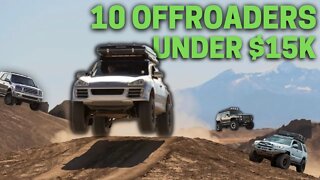 10+ Budget Overland Vehicles that DONT SUCK (2022 edition)