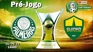 Pré-jogo Palmeiras x Cuiabá: onde assistir ao vivo, horário e escalações