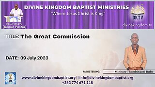 The Great Commission (09/07/23)