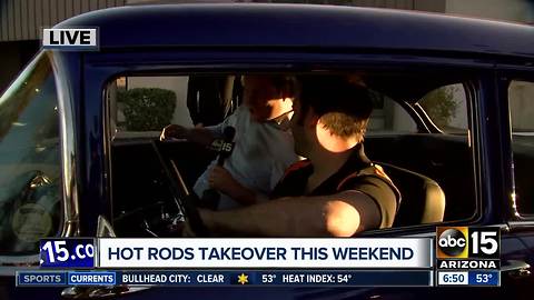 Hot rods & rock music come together in Goodyear