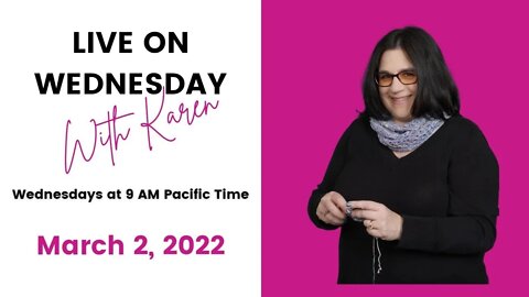 LIVE Wednesday with Karen - March 2, 2022