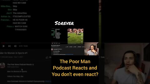 Sneako roasts the Poor Man Podcast Reacts #sneako #funny #sports