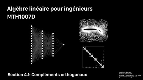 Section 4.1: Compléments orthogonaux