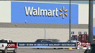 Baby born in Bristow Walmart restroom