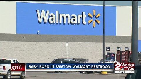 Baby born in Bristow Walmart restroom