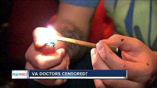 Are VA doctors censored from discussing medical marijuana?