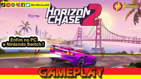 🎮 GAMEPLAY! Finalmente HORIZON CHASE 2 chega aos PCs e Nintendo Switch! Confira a nossa Gameplay!