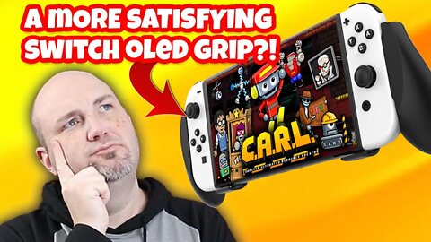Get A Better Grip on Your Nintendo Switch OLED In Handheld Mode!