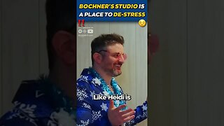 Bochner's Studio is a Place to De-Stress | Where You Can Release Your Stress #shorts #shortsvideo