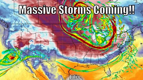 Multiple Monster Storms Coming & Affecting Everyone! - The Weatherman Plus