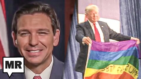 DeSantis DESPERATE To Make Trump A Transgender Ally