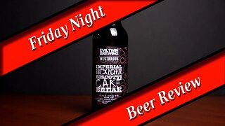 FRIDAY NIGHT BEER REVIEW - Imperial Mexican Biscotti Cake Break - Evil Twin/Westbrook Collaboration