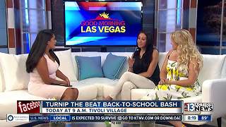 Turnip the Beat back-to-school bash at Tivoli Village today