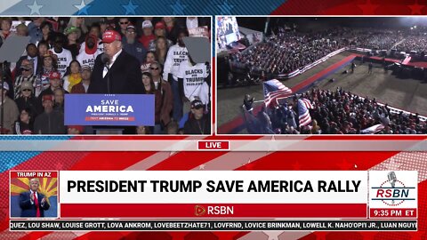 WATCH: Full President Trump Save America Speech from Florence, AZ 1/15/22