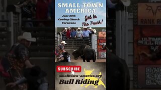 The ⏰ Clock is Ticking Small Town America Join Us June 30th #bullriding #PBR #Bulls