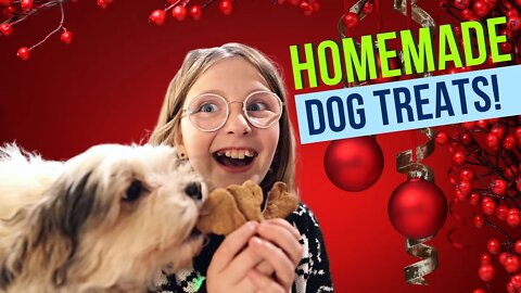 Simple Homemade Dog Treats | 12 Days of Homemade Christmas Day 7
